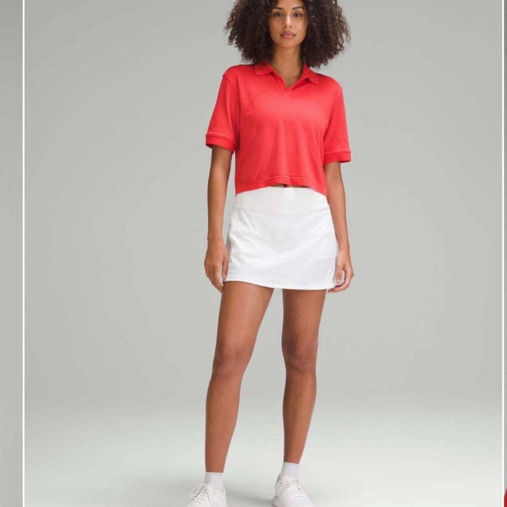 Lululemon Swiftly Tech Relaxed-Fit Polo Shirt Collared Pullover Top